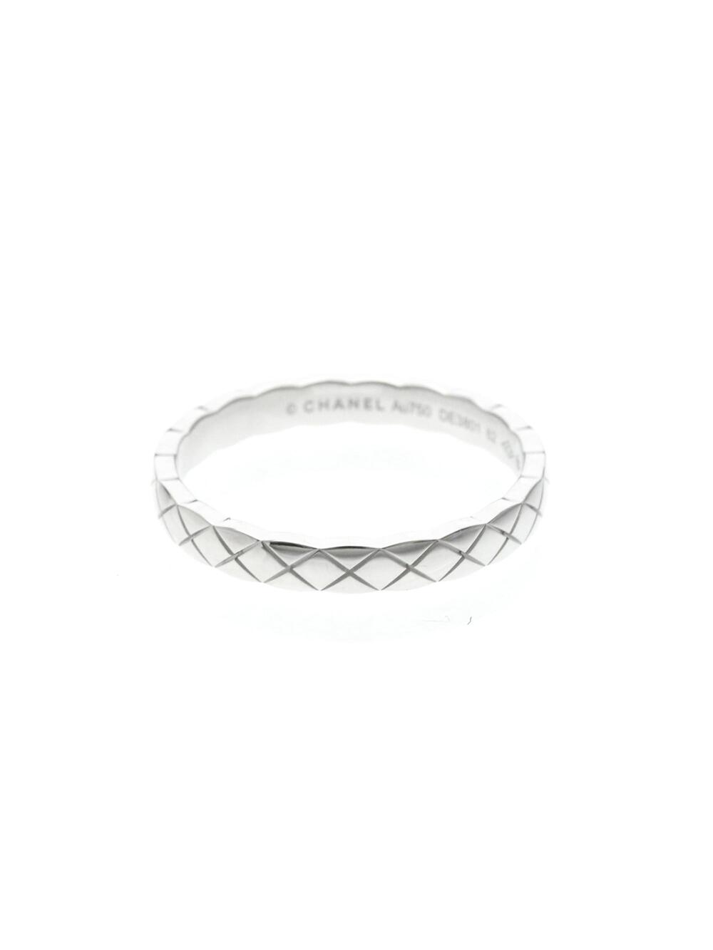 Chanel Coco Crush Ring 18K White Gold #346663C20B